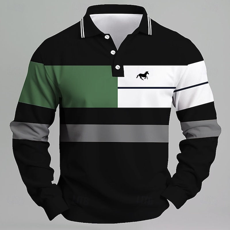 Golf Equipment Discount - Polo con logo de unicornio estampado