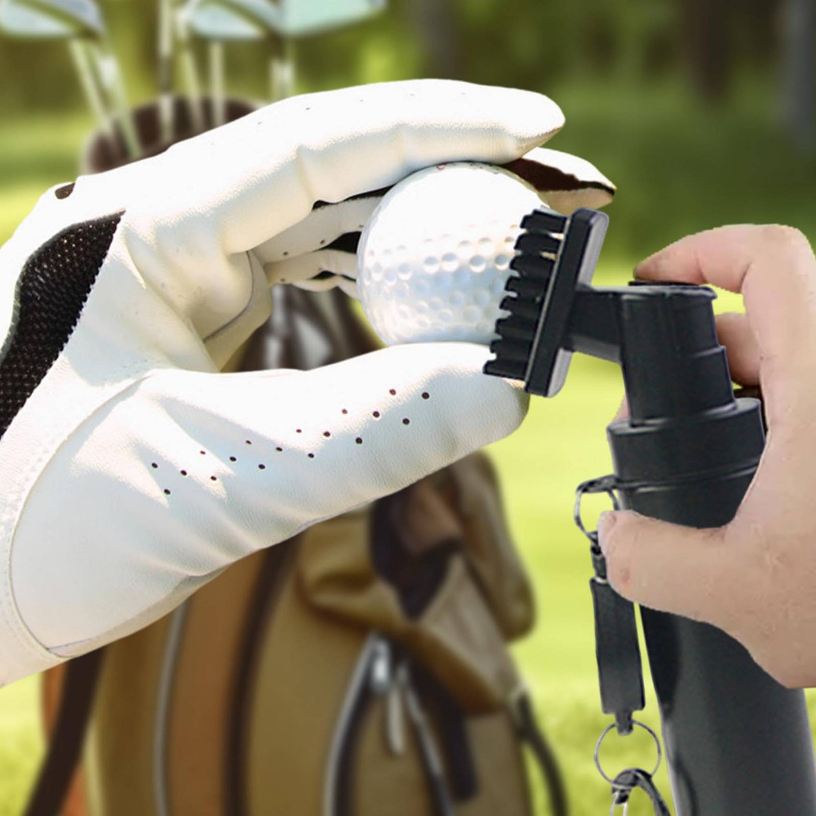 Cepillo de golf portátil con p - Golf Equipment Discount reseña y precio