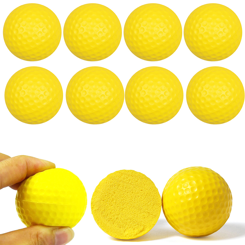 Pelota de Golf de PU amarilla, - Practice Equipment For Golf reseña y precio