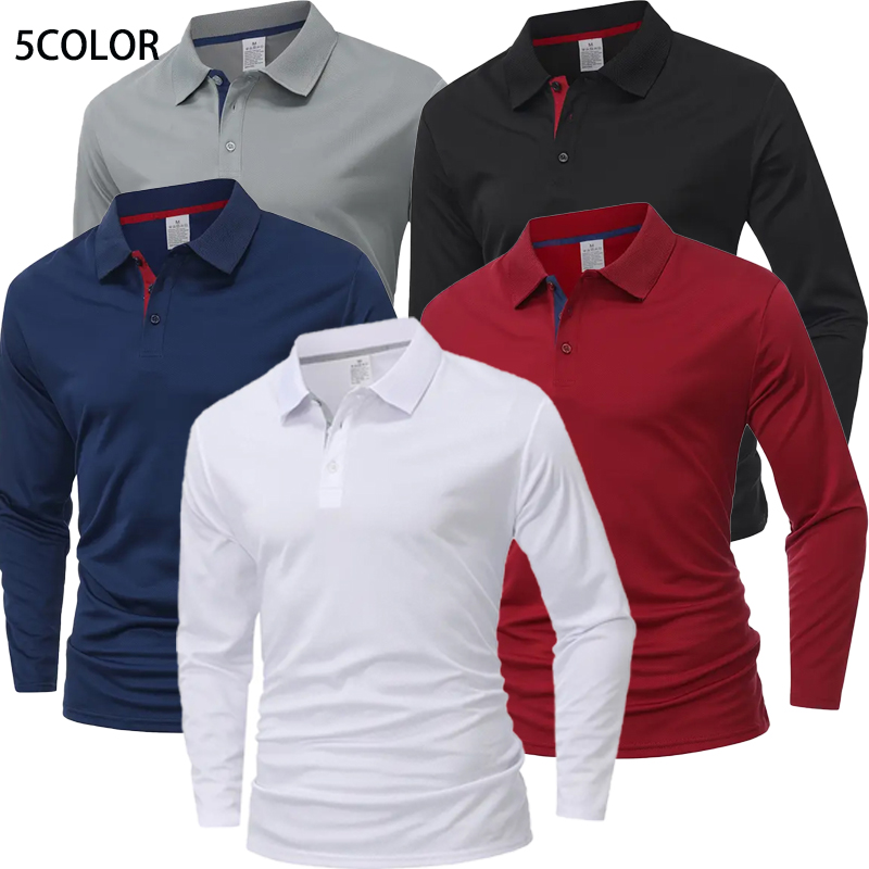 Polo de manga larga para hombr - Golf Equipment Discount reseña y precio