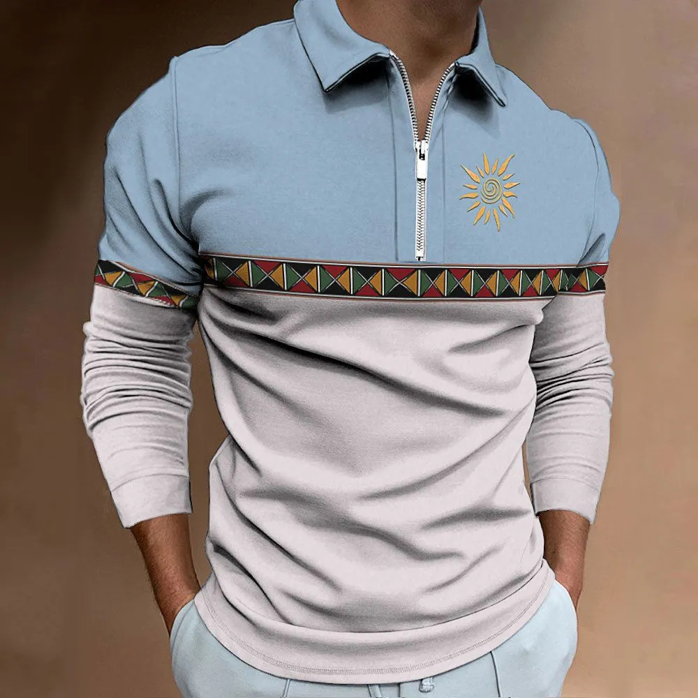 Polo con estampado de bloqueo  - Golf Equipment Discount reseña y precio