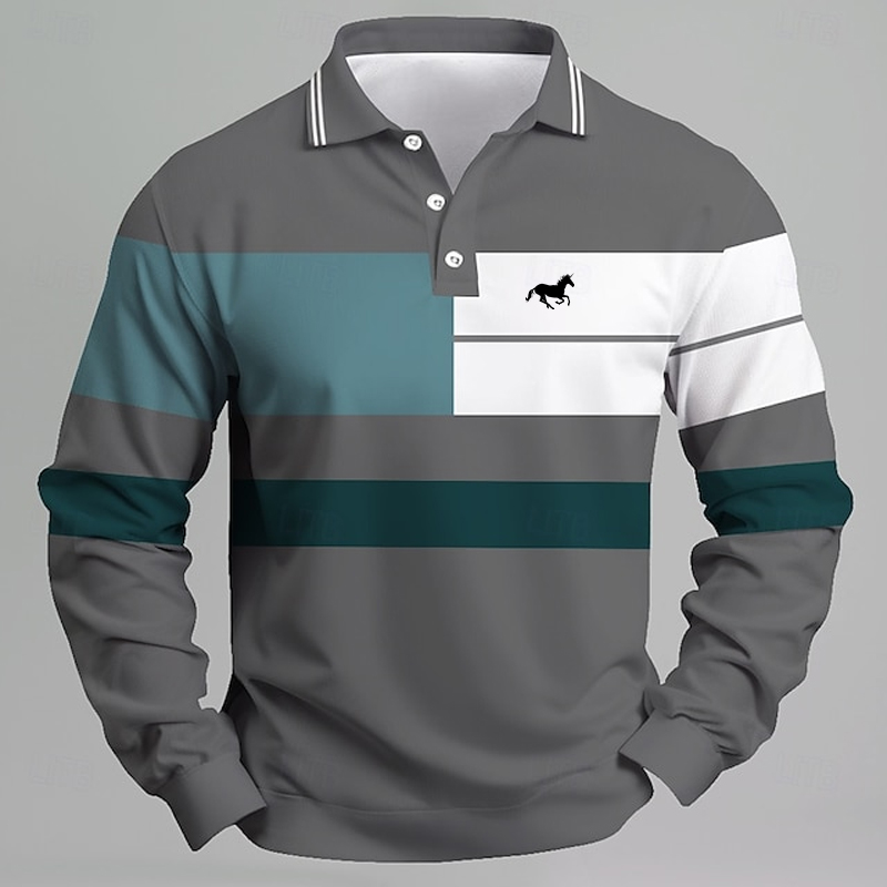 Polo con logo de unicornio est - Golf Equipment Discount reseña y precio